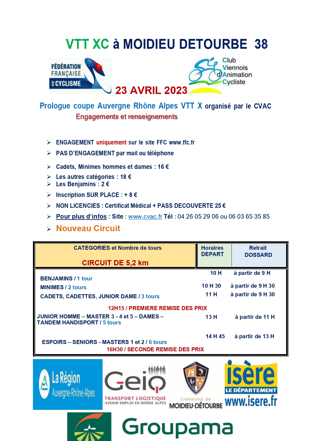 VTT XC affiche page 1